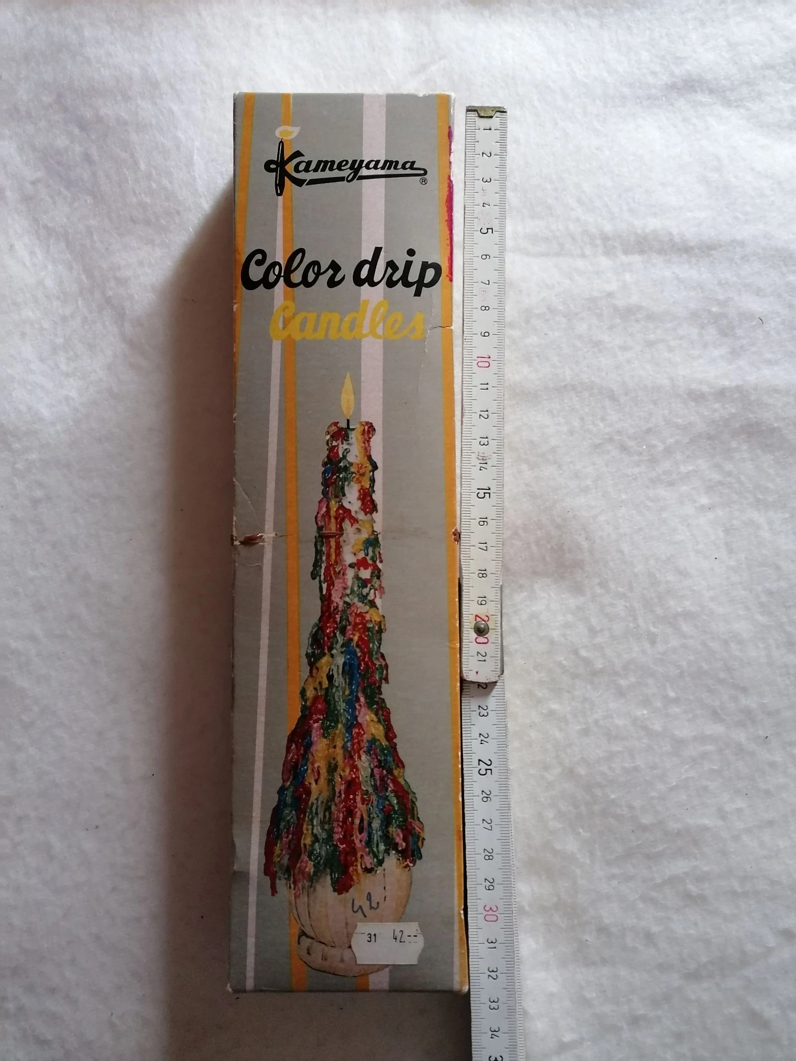Vintage 60s candle box – photo 4